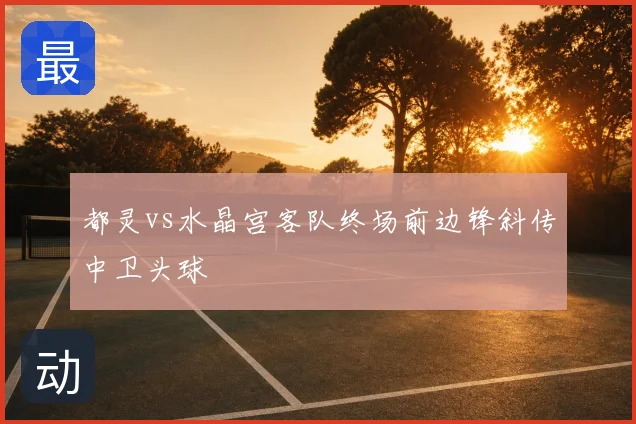 都灵vs水晶宫客队终场前边锋斜传中卫头球